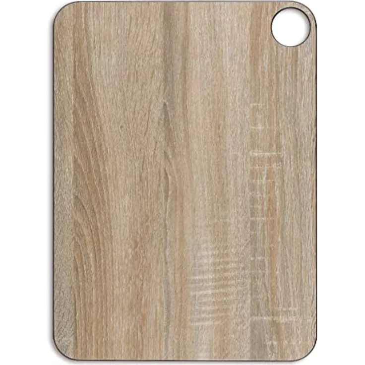 Arcos Schneidbrett - Schneidbrett - Harz und Zellulose Fiber 37,7 x 27,7 cm und 6,5 mm dicke - Farbe Braun – Bild 2