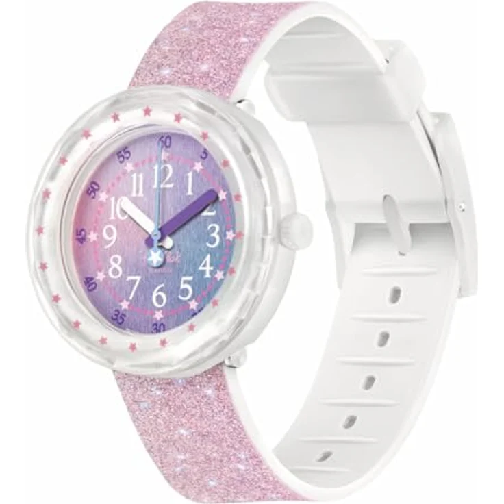 Flik Flak Montre fille Pearlaxus ZFCSP107, Kinderuhr ohne Schnalle, 9 mm, perlmutt – Bild 1