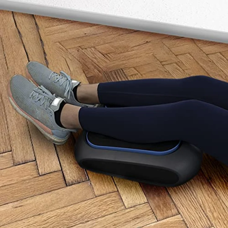 Mobiclinic, Fußmassagegerät, Vibration 10 Geschwindigkeitsstufen, 5 Programme, Timer, Fuß- und Beinmassagegerät mit Vibration, Fernbedienung und Bedienfeld LED, VIBFIT – Bild 5