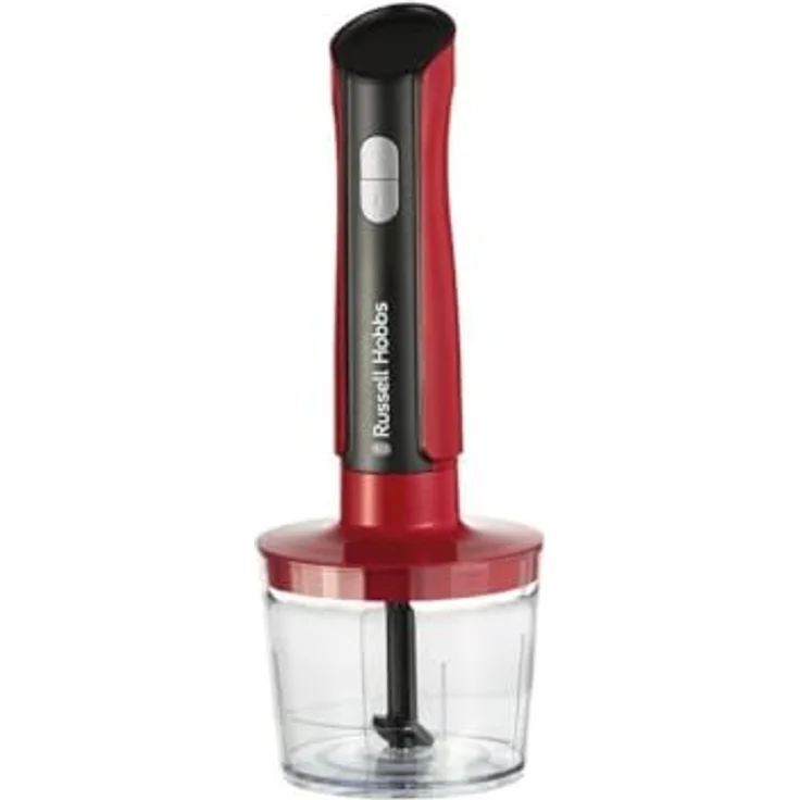 RUSSELL HOBBS Stabmixer Desire 3in 1 27140-56, 500 W, rot - Premium-Farbgebung, vielseitiges Zubehör, 2 Geschwindigkeitsstufen – Bild 2
