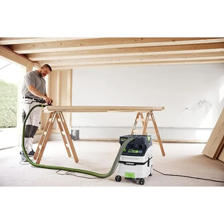 Festool Absaugmobil CLEANTEC CTM MIDI I AC, Nass- und Trockensauger mit AUTOCLEAN-Technologie, kompakt und mobil – Bild 5
