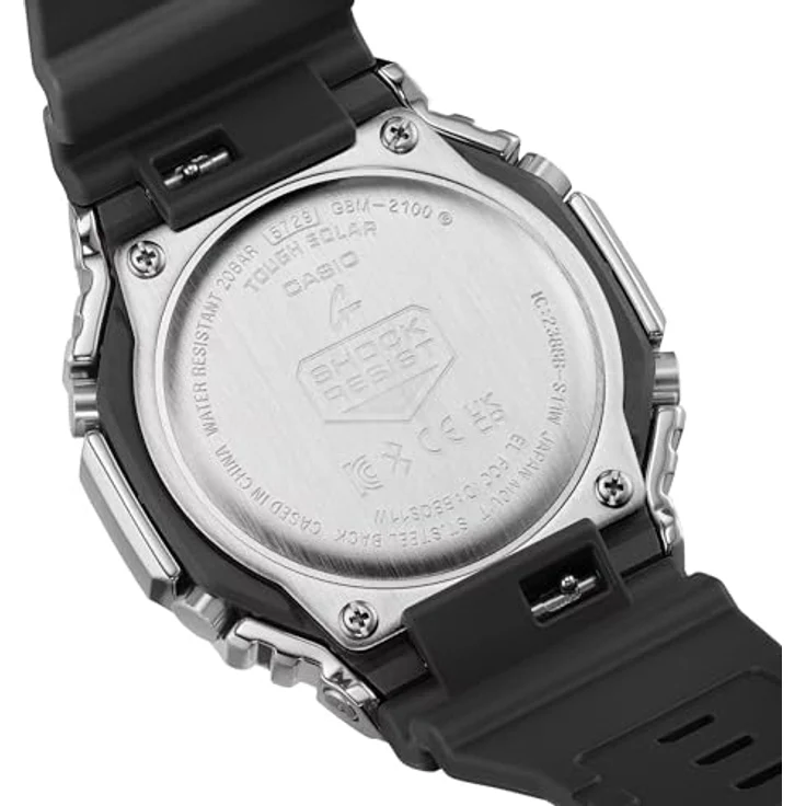 Casio Watch GBM-2100-1AER, Smart Analog-Digital-Uhr mit Bluetooth und Solarbetrieb, Schwarz – Bild 4