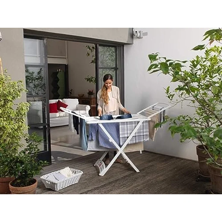 Vileda Solar Wäscheständer aus Kunststoff – Bild 3