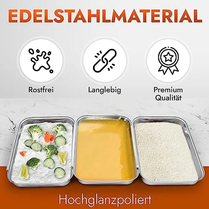 Panierschalen Set 3-teilig groß  – Bild 4