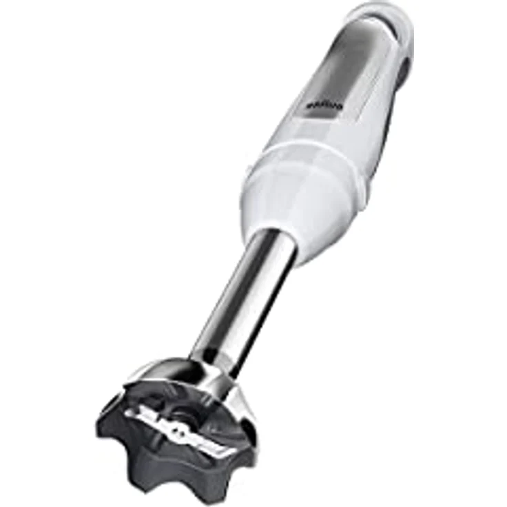 Braun MQ7020WH Stabmixer, 1000W, inkl. Messbecher (0,6L), Zerkleinerer (0,35L), Edelstahl, Kunststoff, weiß – Bild 5