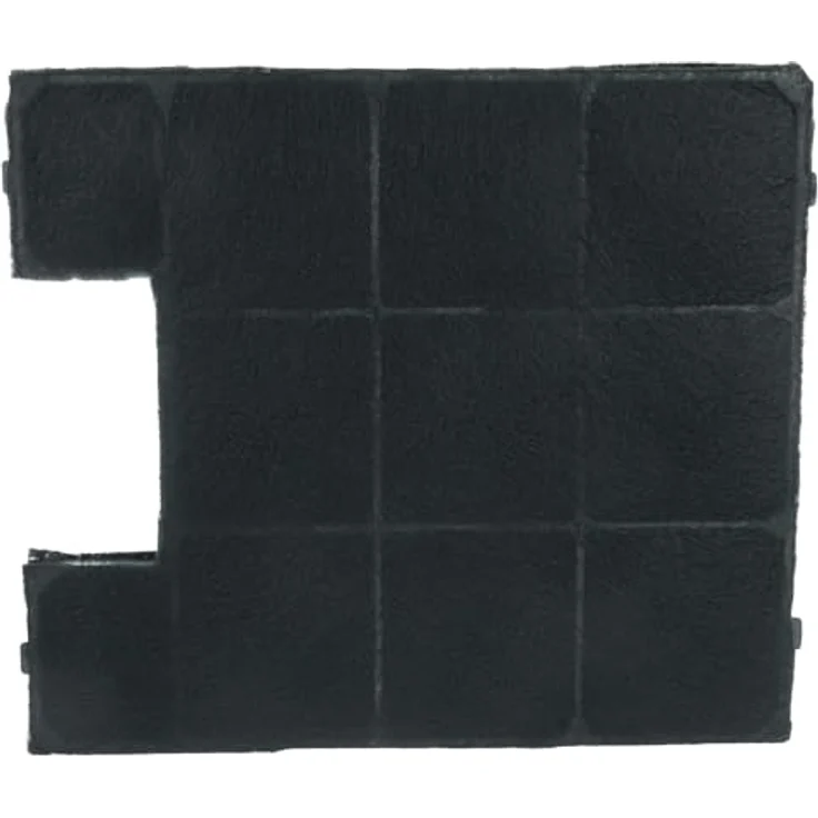 vhbw 2x Aktivkohlefilter für Amica Dunstabzugshauben, rechteckig, schwarz/weiß, unkomplizierter Austausch – Bild 2