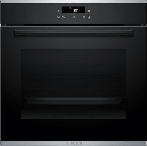 Produktbild von Bosch Einbauherd HBA534BB3 – 60x60 Cm Mit EcoClean, 3D-Heißluft Und LED-Display