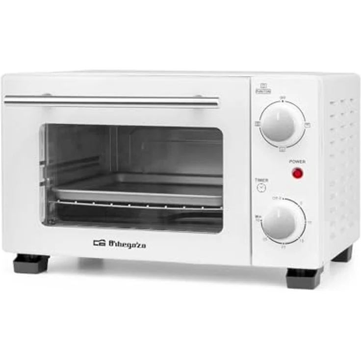 Orbegozo HO 975, Minibackofen mit 10 Litern Volumen, 800 W, weiß – Bild 1
