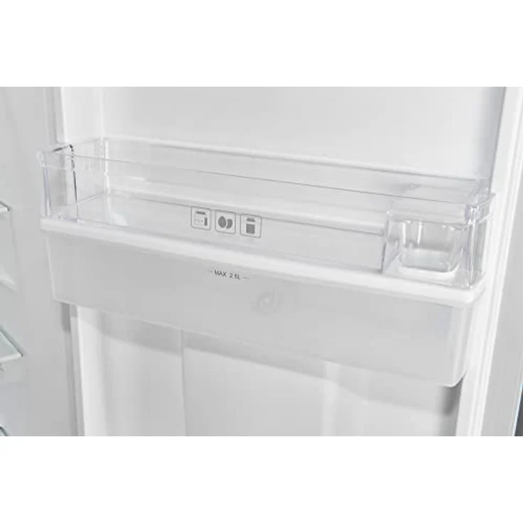 Exquisit KGC265-70-WS-040E Kühl-Gefrierkombination, freistehend, Inoxlook-az, Energieklasse E – Bild 9
