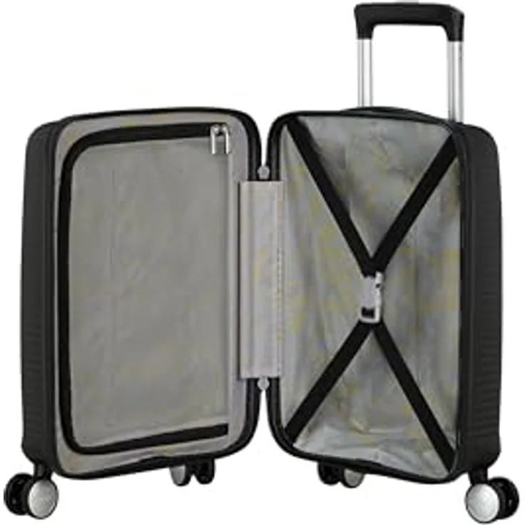American Tourister Soundbox Mini - Spinner XS, Kindergepäck, 47 cm, 22 L, Schwarz (Bass Black) - Preisvergleich – Bild 5