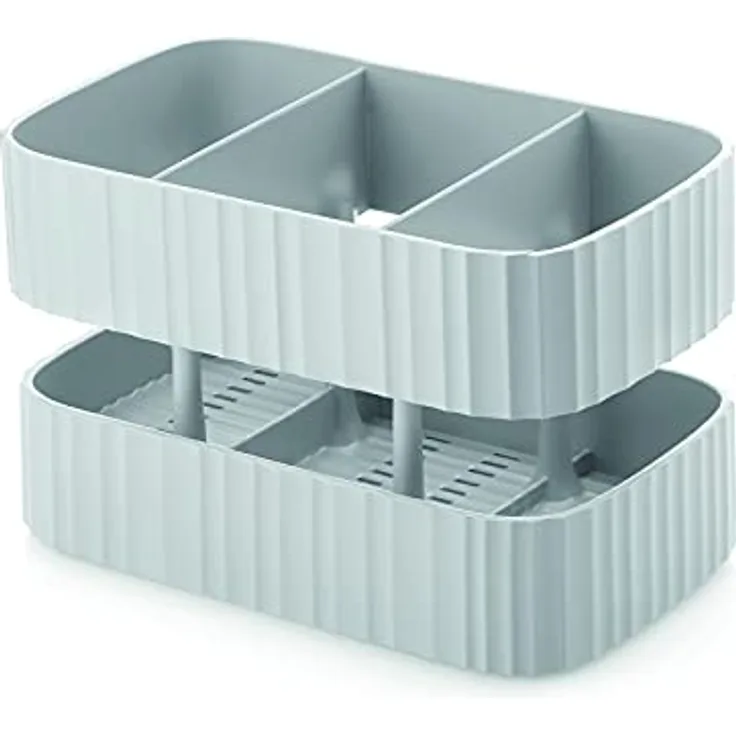 Guzzini - Eco-Kitchen TIDY&SAFE, Spülbecken-Organizer - Hellgrau Matt - 18240033