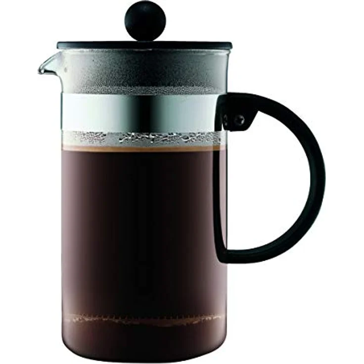 Bodum bistroNOUVEAU Kaffeebereiter (French Press System, Spülmaschinengeeignet), 1,0 liters schwarz – Bild 2