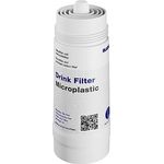BLANCO Drink Filter Microplastic S, Weniger Mikroplastik. Mehr Geschmack, passend zu: drink.soda, Filterkartusche, optimiert das Trinkwasser, Filterkapazität: 1500 Liter bei 12 °dTH