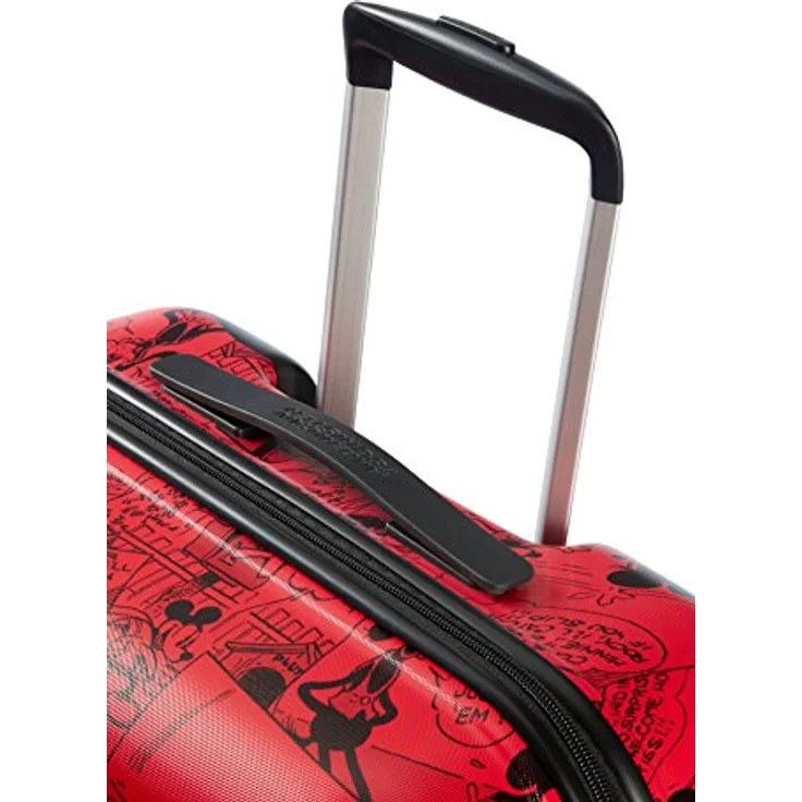 American Tourister Wavebreaker Disney - Spinner M, Kindergepäck, 67 cm, 64 L, Mehrfarbig (Mickey Comics Red) – Bild 5