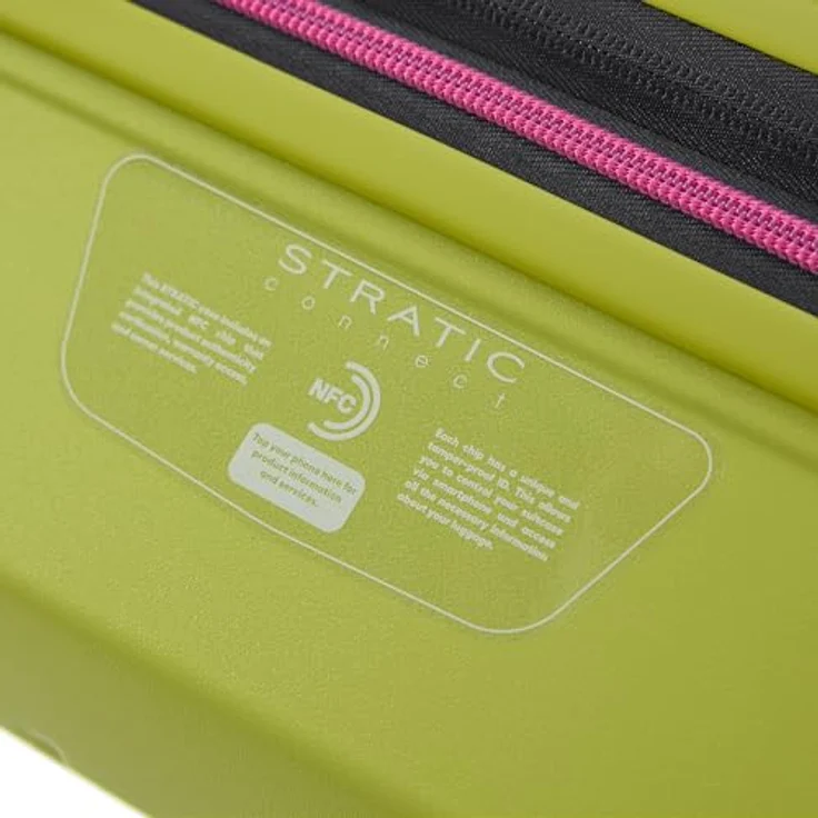 Stratic Buzz, 4 Rollen Kabinentrolley S 54 cm, 100% Polycarbonat, grün – Bild 10