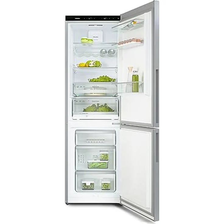 Miele KF 4372 CD Kühl-Gefrierkombination, freistehend, edelstahl, Höhe 186 cm, Energieklasse C - Preisvergleich – Bild 2