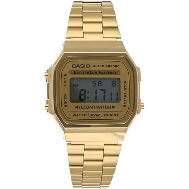 Casio Vintage Gent Gold,  A168WG-9EF, Quarzuhr, 36 mm – Bild 4