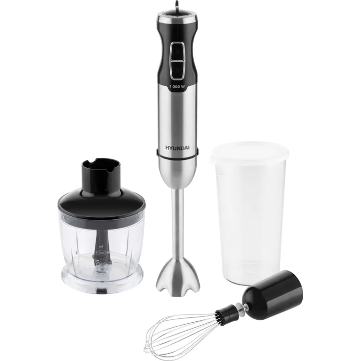 Hyundai Stabmixer HYUHB1000, 1000 W, kraftvoller Mixer in Schwarz