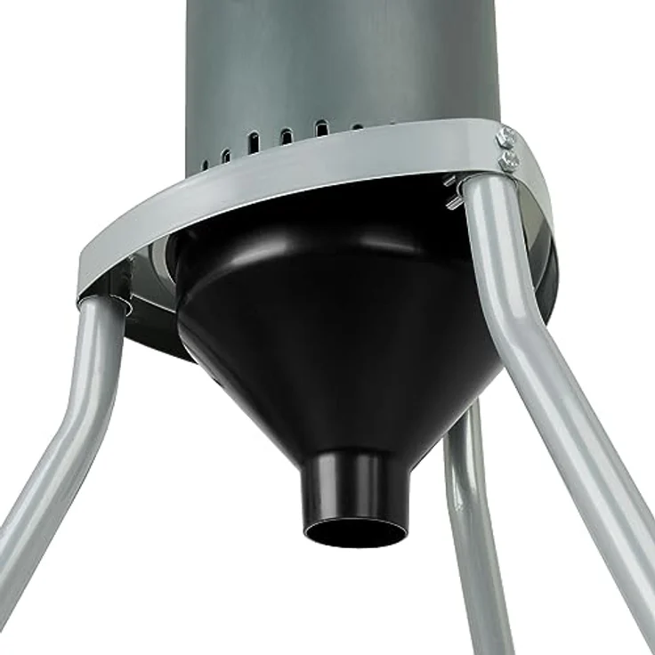EBERTH Elektrische Getreidemühle, 1000 Watt mit 6L Einfülltrichter, 300 kg/h, Edelstahlklinge, 5 Siebe für präzisen Mahlgrad – Bild 4