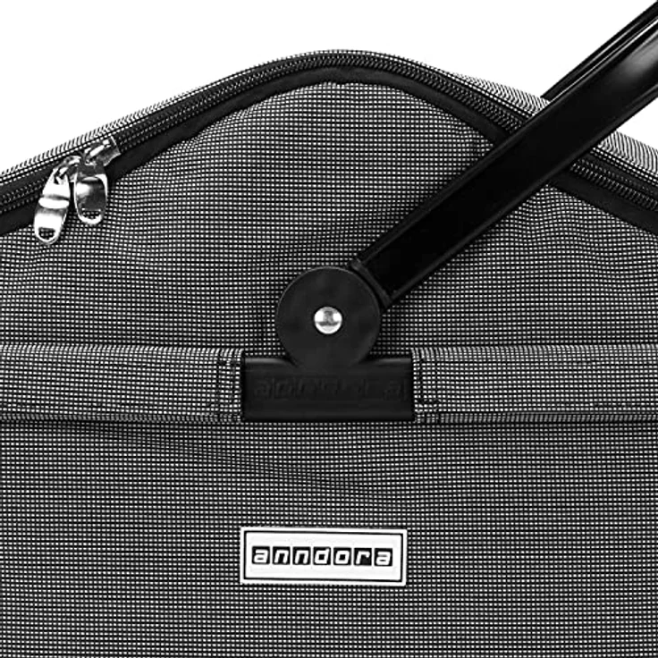 anndora TW-1402-568 Kühlkorb, Isolierkorb, 25 Liter, Polyester, grau – Bild 4