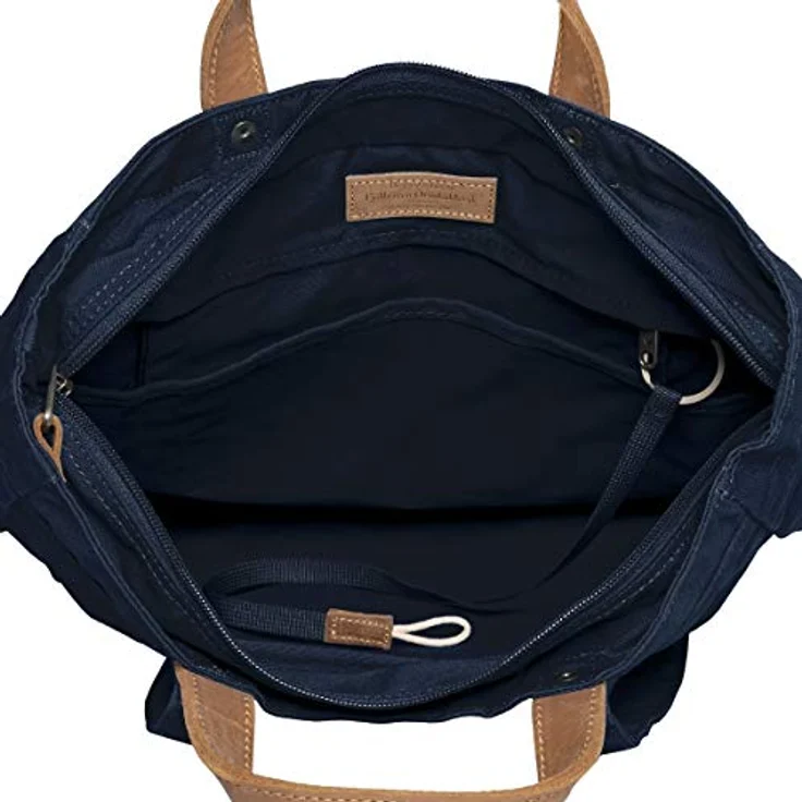 Fjällräven Totepack No.1, 2in1 Rucksack-Handtasche aus wasserabweisendem G-1000®, Schwarz, für A4-Ordner – Bild 3