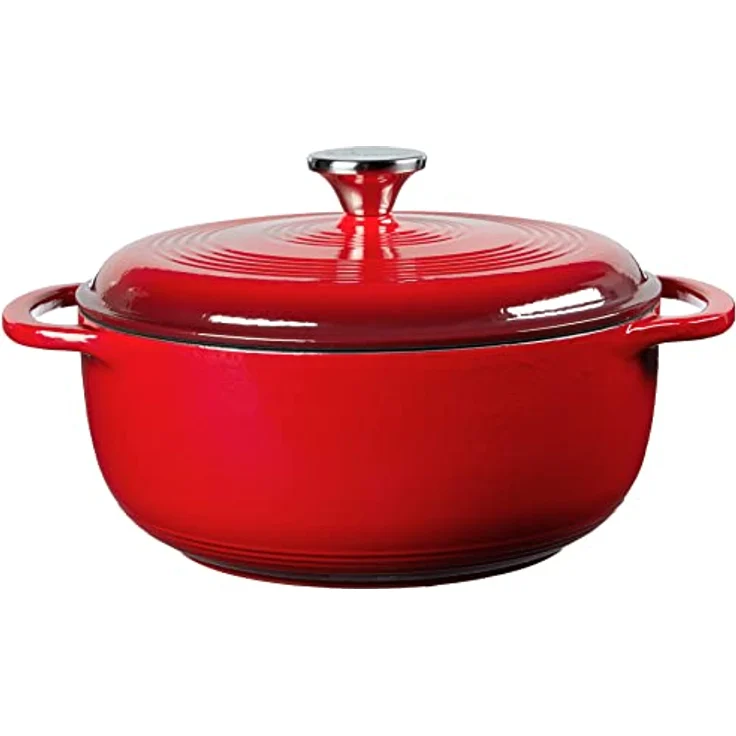 Lodge Dutch Oven liert 4.5 Qt rot – Bild 2