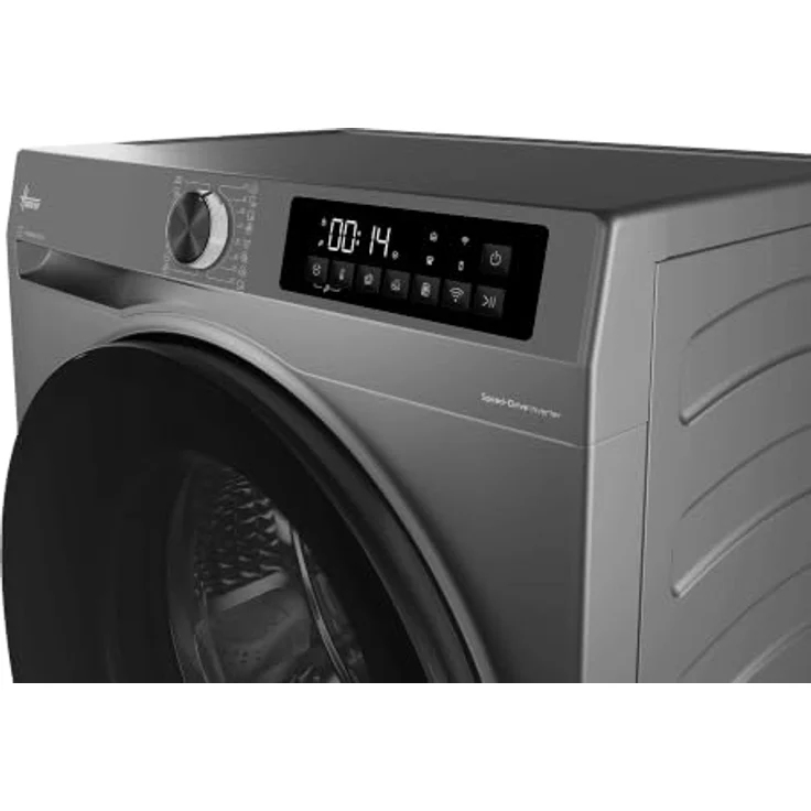 Hoover HBRQ610BCL8G-S Waschmaschine 10kg, Dampffunktion, hOn App, grau, 1600 U/min, A Energieeffizienzklasse – Bild 4