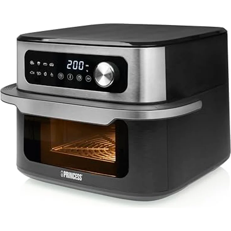 Princess 182262 MaxiCrisp Airfryer 10L, Ölfreies Frittieren, 8 Automatikprogramme, Digitale Steuerung, PFAS-freies Design – Bild 6