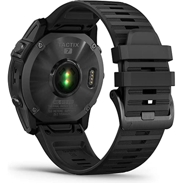 Garmin tactix® 7 – Standard Edition Uhr mit GPS-Armband aus Silikon, Art.-Nr. 010-02704-01, Schwarz – Bild 2