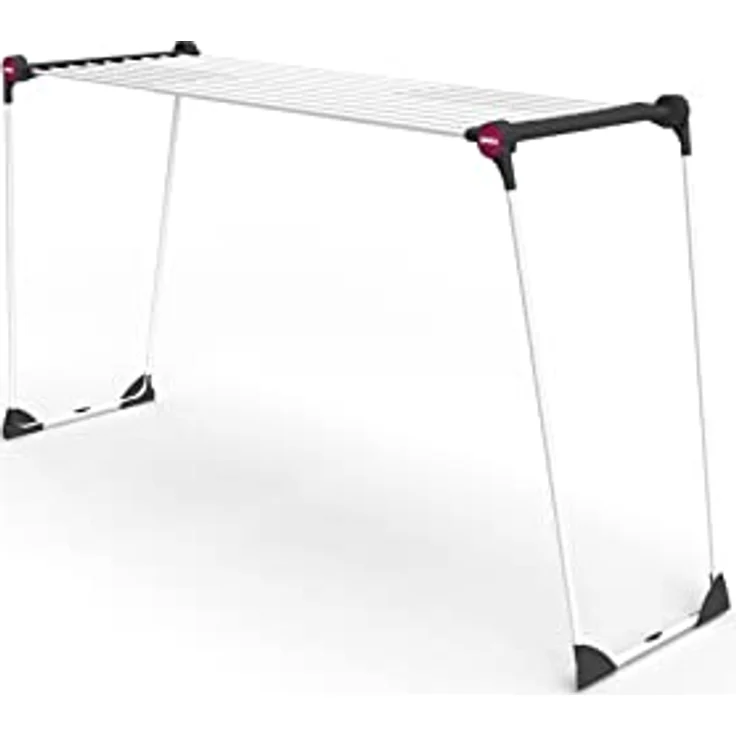 Gimi Dinamik 20 Plus Wäscheständer, ausziehbar, Stahl, Weiß, 19 Meter Wäscheständer – Bild 2