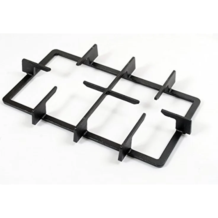 Phönix Domino-ST Gaskochfeld Edelstahl Gaskocher 2 flammig, Guss Wok-Aufsatz + Gasherdkreuz – Bild 2