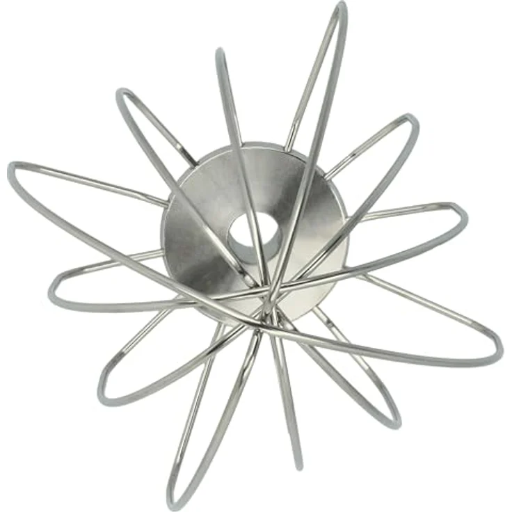 vhbw Schneebesen für Kitchenaid Küchenmaschinen, Edelstahl, kompatibel mit 4,3, 4,7, 4,8 L Schüsseln, ideal zum Schlagen von Sahne und Eiweiß – Bild 8