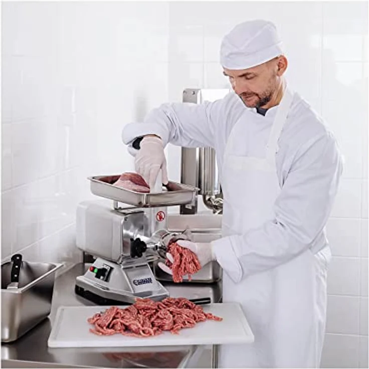 Royal Catering Fleischwolf RCFW 120PRO Edelstahl 850W 120 Kg/h Metzgerei Elektrischer, 850 W – Bild 5