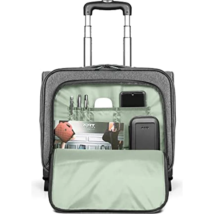Port Designs, Koffer, YOSEMITE ECO - Trolley, Grau (25 l, S) - Trolley aus recycelten Materialien mit Laptop- und Tablet-Fach – Bild 6