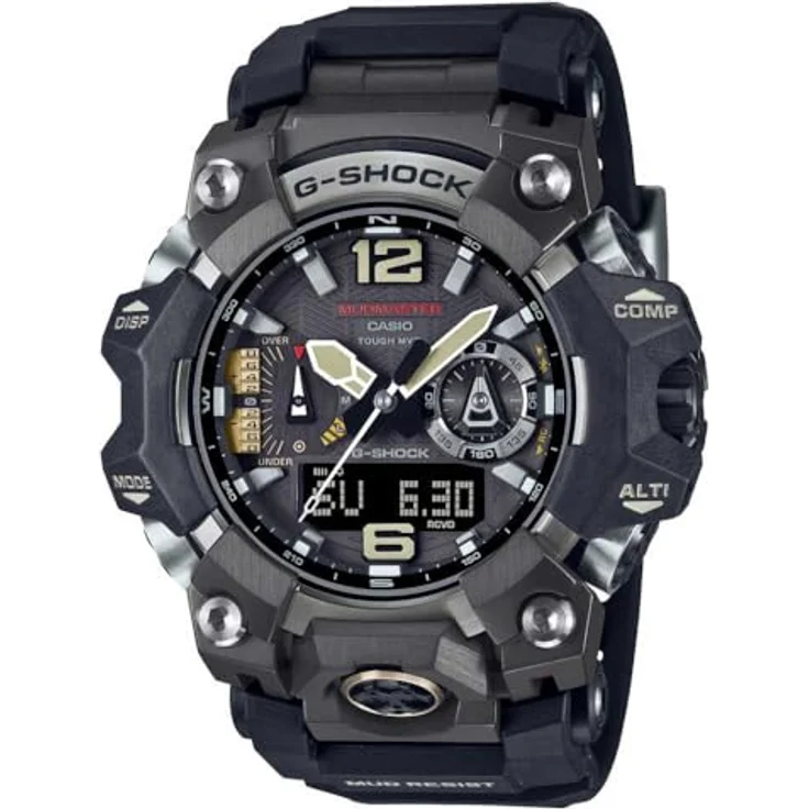 Casio G-Shock Mudmaster GWG-B1000-1AER, Analog Digital Quarz Armbanduhr für Herren, 11 mm Kalender – Bild 1