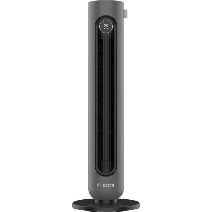 Bosch Home Comfort Tower Fan 4000 EU, Turmventilator mit leisem DC-Motor, 8 Geschwindigkeitsstufen und 90-Grad-Oszillation