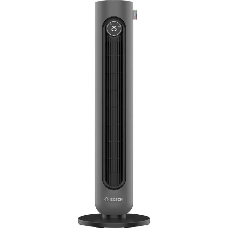 Bosch Home Comfort Tower Fan 4000 EU, Turmventilator mit leisem DC-Motor, 8 Geschwindigkeitsstufen und 90-Grad-Oszillation