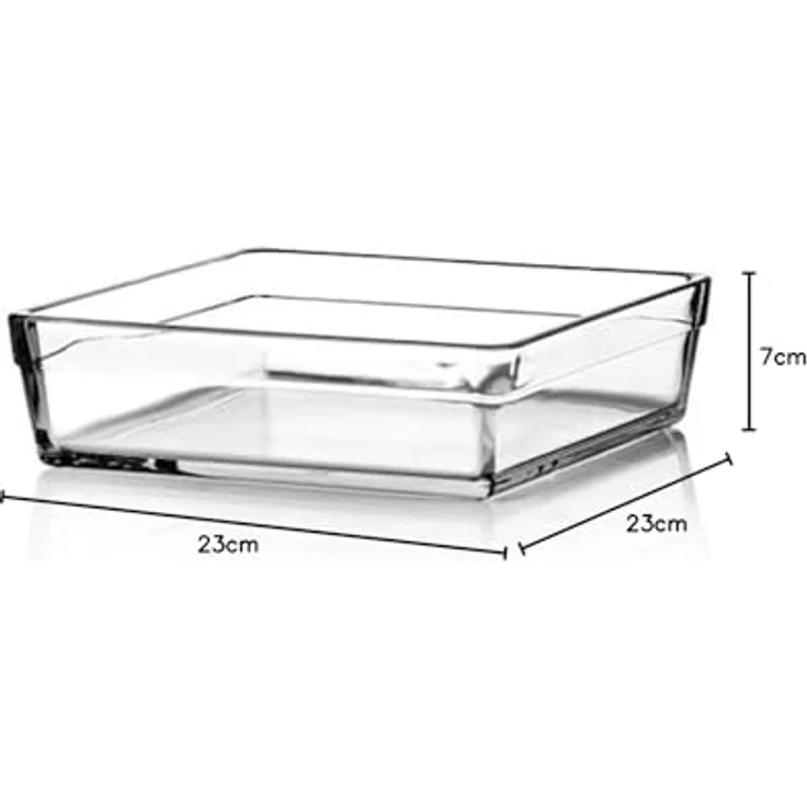 Pasabahce Auflaufform Borcam Mini Premium, Glas, hitze- und kältebeständig, Luxus Artikel, 2,4L – Bild 3