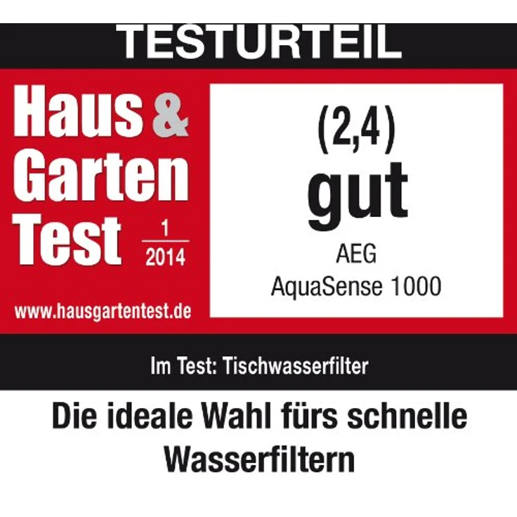 AEG AquaSense 1000 weiß (AWFLJ1) – Bild 3