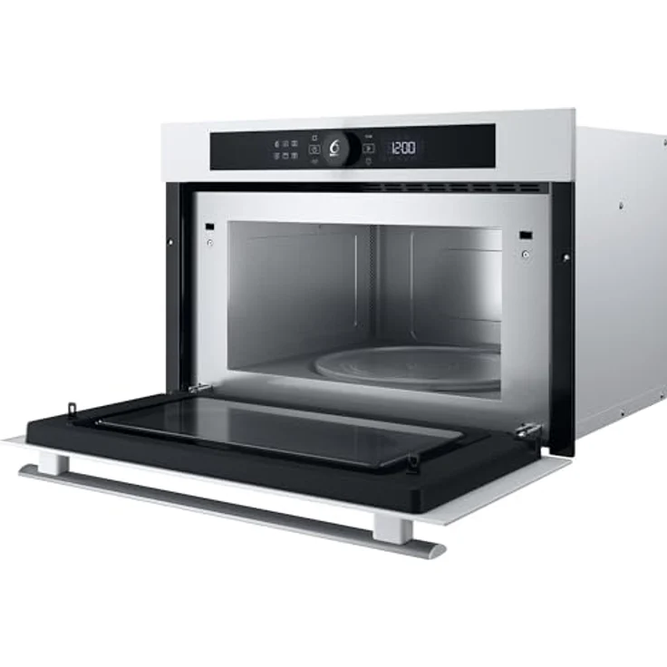 Whirlpool WMD44MW, Integrierte Grill-Mikrowelle, 31 l, 1000 W, LED-Display, weiße Edelstahloberfläche – Bild 2