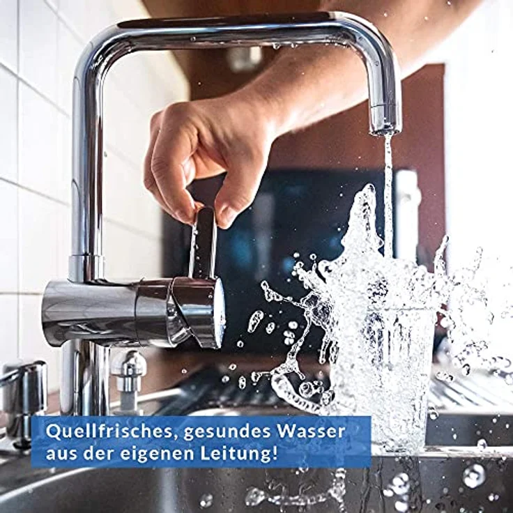 Riva rivaALVA Life-EM Untertisch-Trinkwasserfilter mit EM Keramik und biologisch abbaubarem Kartuschengehäuse – Bild 6
