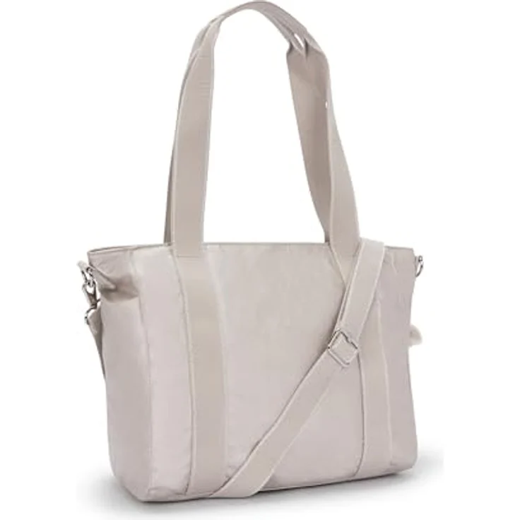 Kipling Asseni S Shopper Tasche 40 cm, Mehrfarbig, Modisches Design mit viel Platz – Bild 3