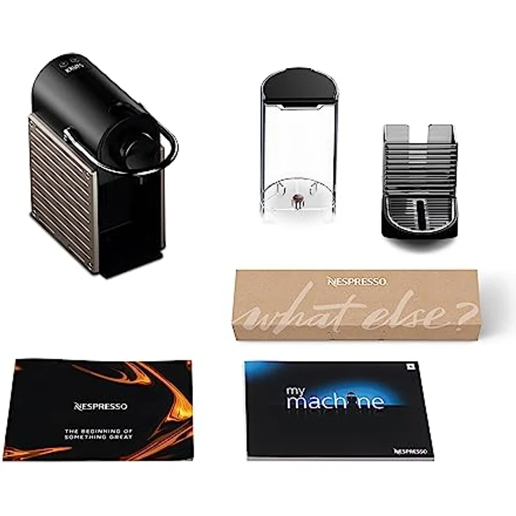Krups XN3045 Nespresso Pixie Kaffeekapselmaschine (1260 Watt, Wassertankkapazität: 0,7l, Pumpendruck: 19 Bar) rot – Bild 10