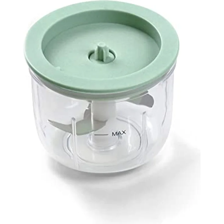 Jata HSET1234 Mixer für Kinder, kabellos, wiederaufladbar, 5 Geschwindigkeiten, mit Zerkleinererer, 300 ml, inklusive Antihaft-Silikonform, Dinosaurier-Form – Bild 3