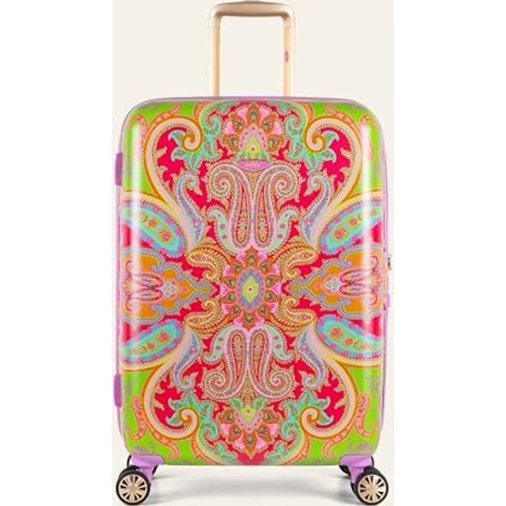 Oilily Trolley Set Hard Shell Meadow, robuste Polycarbonat Materialien, 45 x 67 x 27 cm