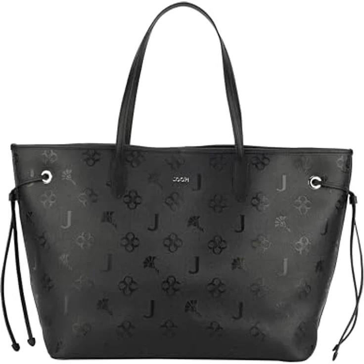 JOOP! Shopper Decoro Stampa Shopper Xlho, Einkaufstasche mit All-Over Logo-Print und Lackoptik – Bild 1