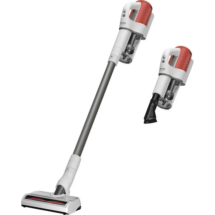 Miele Akku-Handstaubsauger Duoflex HX1, 2in1-Funktion, 3,15 kg leicht, beutellos, Brilliantweiß Spacegrey Terrarot