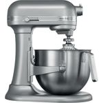 KitchenAid 5KSM7591XESL Heavy Duty Küchenmaschine mit Schüsselheber, 500W, Direktantrieb, 10 Geschwindigkeiten, 6,9 L Edelstahlschüssel, silber, Serie: 5KSM7591X