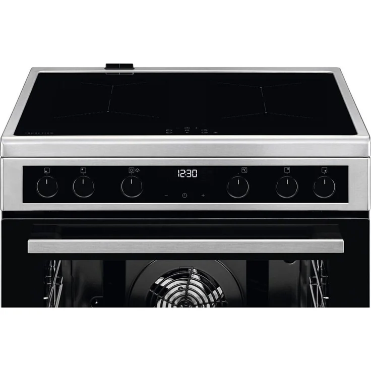 AEG CIB6641BBM Standherd mit Induktionskochfeld, Energieeffizienzklasse A, Volumen 73 l, Breite 59,6 cm, groß (ab 65 l), edelstahl, schwarz – Bild 2