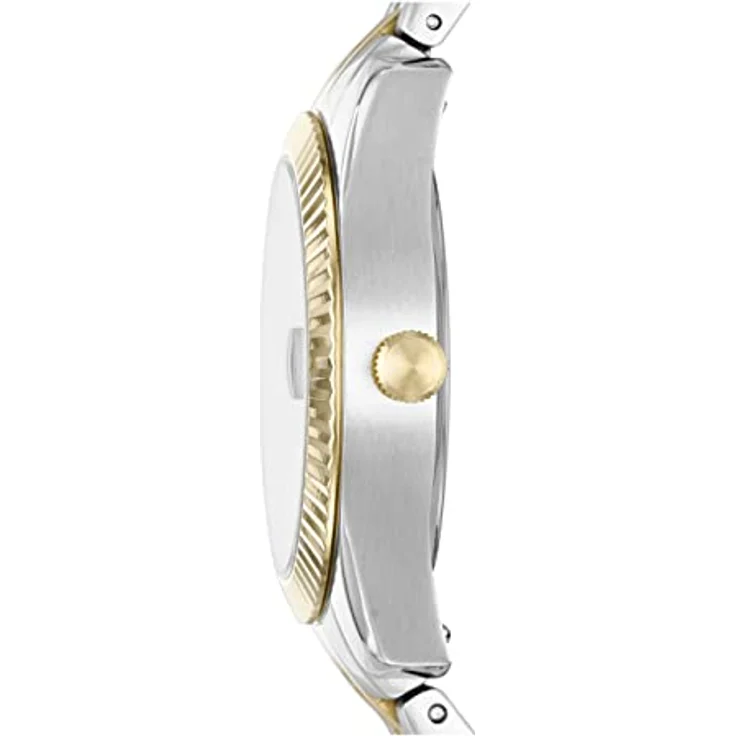 Fossil Damenuhr Scarlette Mini, Quarzwerk, 32mm Silbernes Edelstahlgehäuse mit Edelstahlarmband, ES4949 – Bild 3